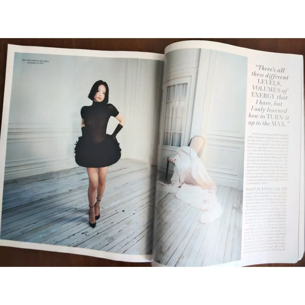 JENNIE rebirth of a Pop Idol Harper's Bazaar Magazine The Home Issue Oct 2024